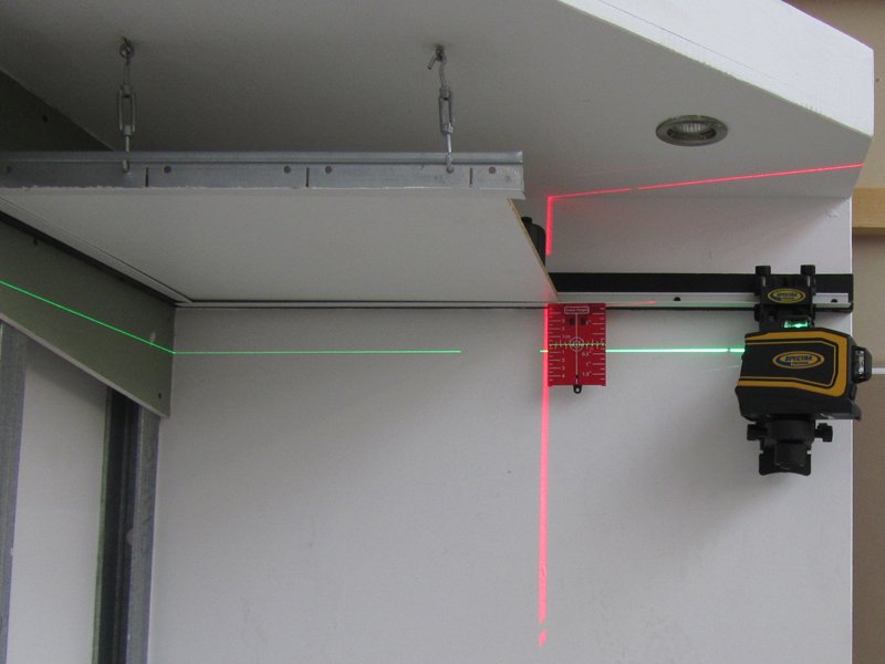 Spectra LT58 kruislijn laser in de praktijk