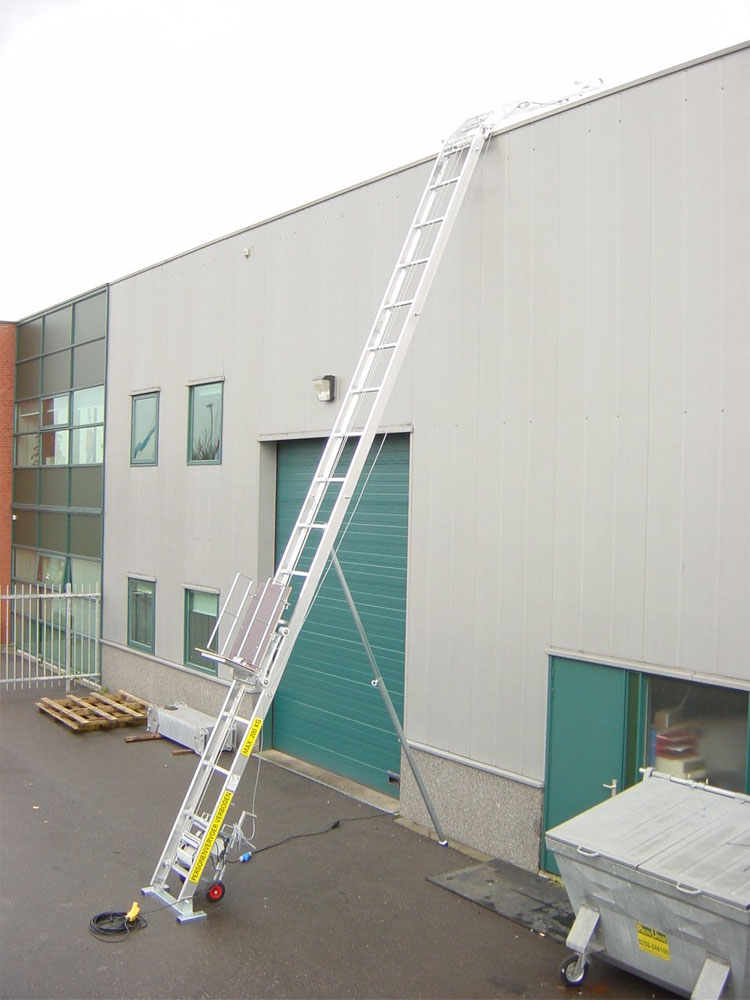 Ladder Bouwma BM 200 in gebruik | Visser Assen