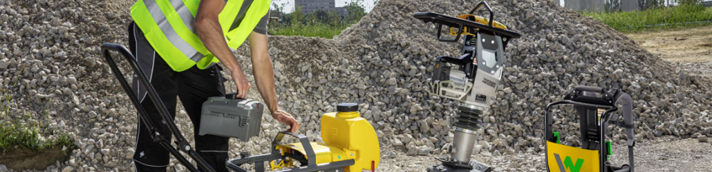 Emissievrije machines Wacker Neuson | Visser Assen