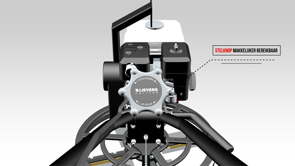 Vlindermachine stelknop bladhoekverstelling | AIC Visser