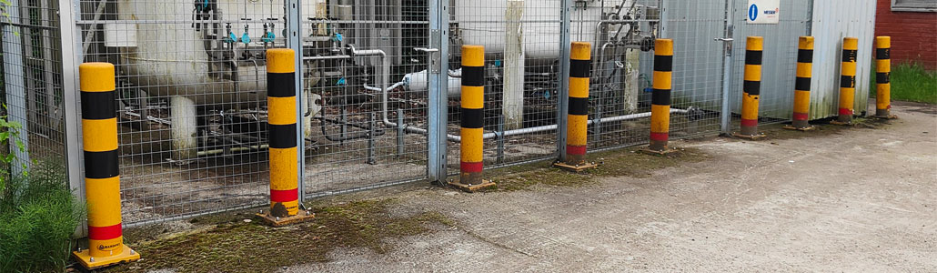 Beschermpalen aanrijdbeveiliging | AIC Visser