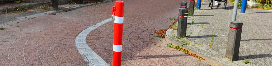 Fietspaaltjes, een gevaar op de weg? | Visser Assen