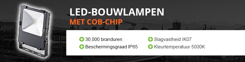 Led Bouwlamp met COD chip