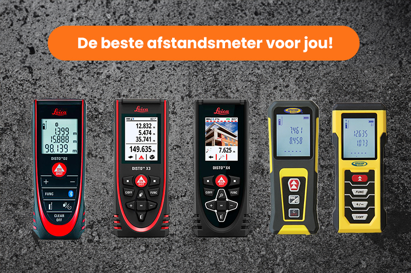 De beste afstandsmeter voor jou