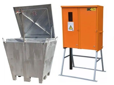 Bouwmeterkast 63A met bouwwaterput | Actie