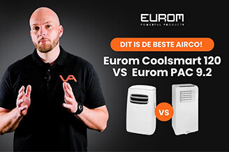 Houd het hoofd koel met de Eurom Coolsmart 120 en Eurom PAC 9.2 mobiele airco's