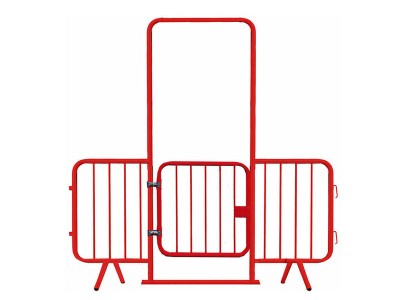 Dranghek doorgang met afsluitbare deur