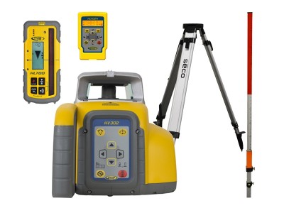 Multifunctionele bouwlaser Spectra HV302 met statief en baak