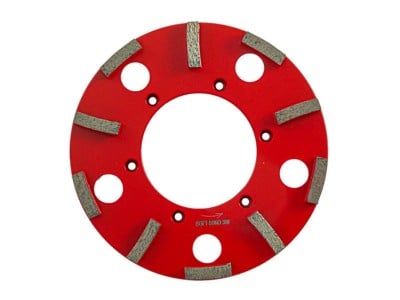 Komschijf ø 225 mm 10 segmenten t.b.v. hard beton