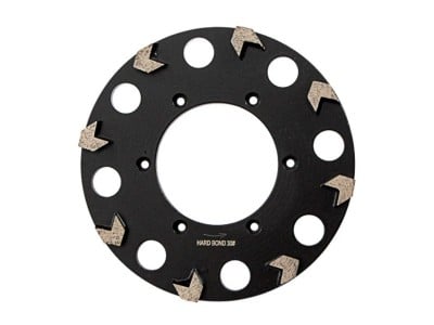 Komschijf ø 225 mm 8 segmenten t.b.v. zachte vloeren