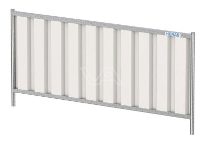 Bouwhek Heras M850 CityFence 1 m | RAL 9010