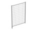 Bouwhek loopdeur 2 x 1.2m | voorverzinkt 