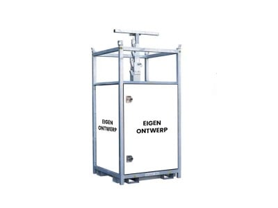 Lichtmast AIC VA bedrukking eigen logo/naam