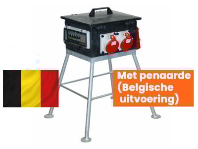 Verdeelkast  Compactpower 3 32A + onderstel | BE