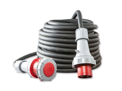 Krachtstroomkabel 5 x 10 63A | 50 meter