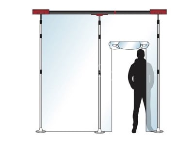 Stofscherm Zipwall Screen 3