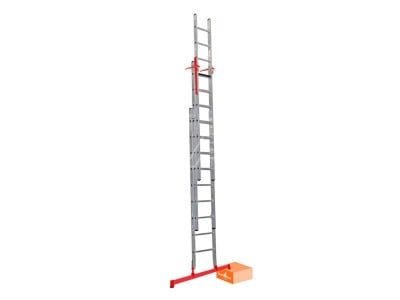 Schuifladder 3 x 8 met Smart Level &  Top Safe Systeem