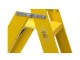 Dubbele trapladder kunststof 2x3 treden | Staltor