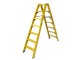 Dubbele trapladder kunststof 2x7 treden | Staltor