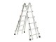 Telescoopladder 4 x 6 Euro Vario