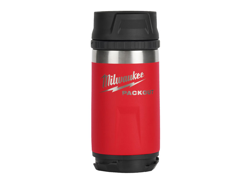 Milwaukee PACKOUT thermosfles met drinkdop