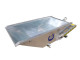 Kraancontainer type B  1m³  (2000kg)  ABOMA 