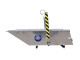 Kraancontainer type B  1m³  (2000kg)  ABOMA 