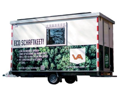 ECO-keet – Off grid systeem schaftwagen 3,5 tot 6 m