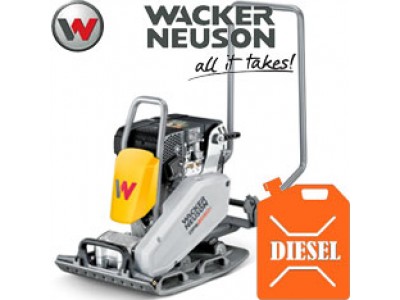 Trilplaat Wacker Neuson diesel