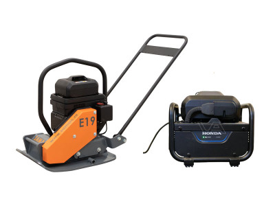 Trilplaat Samac T19E + Accu en lader 