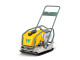 Trilplaat op accu Wacker WP 1550 we met watertank