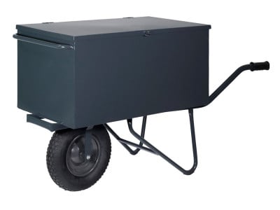 Kruiwagen Hummer gereedschapsbak met wiel en gasveer