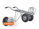 Steenkruiwagen Matador Unipro met 2 wielen