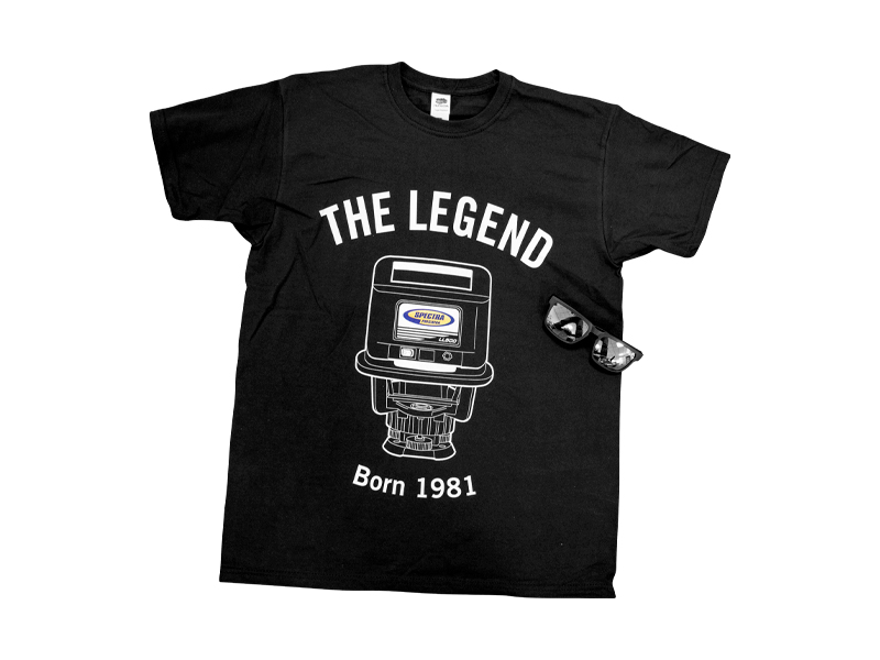 T-shirt LL500 The Legend met gratis zonnebril