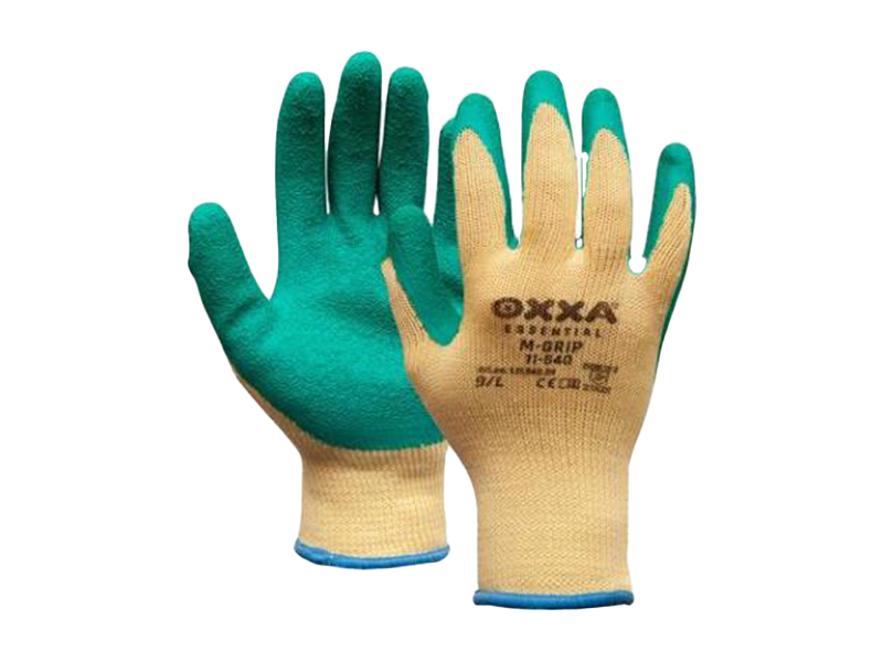 Werkhandschoen OXXA M-Grip 11-540 groen | Visser Assen