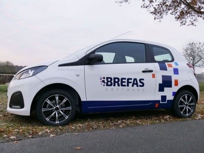 Personenautobelettering