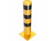 Beschermpaal ø 193 mm geel/zwart 100 cm met voetplaat