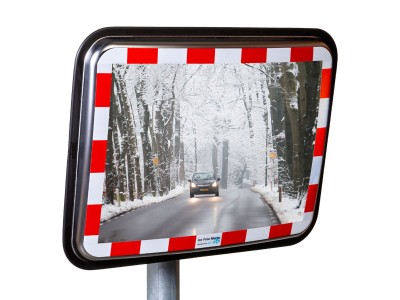 Verkeersspiegel RVS ijsvrij