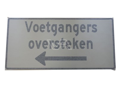 Tekstbord bedrukking los
