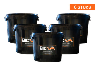 Koudasfalt AICVA 25 kg emmer | 6 emmers