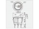 Schakelaar 20A 14V zwaailamp/balk logo