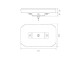 LED-zwaailampbalk amber 417 mm met boutmontage       