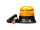 LED-zwaailamp amber met dubbele flits en magneetmontage
