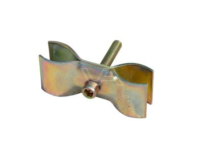 Bouwhekklem 42/42 met inbusbout