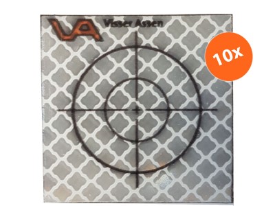 Meetstickers VA zakje à 10 stuks