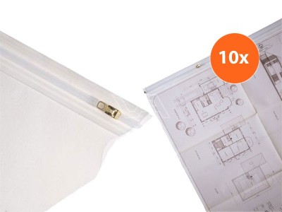 Tekeninghoes PE A1 700 x 1000 mm | 10 stuks