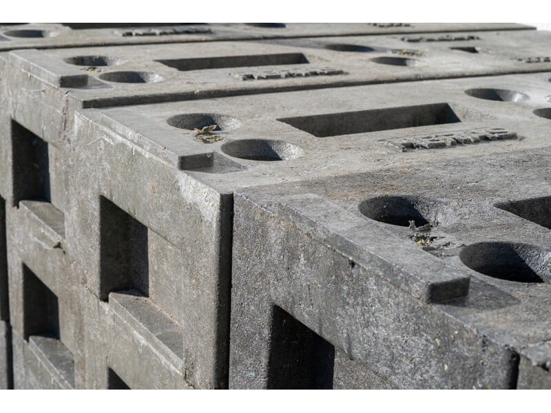 Bouwhekvoetenpallet + 25 voeten online kopen Visser Assen