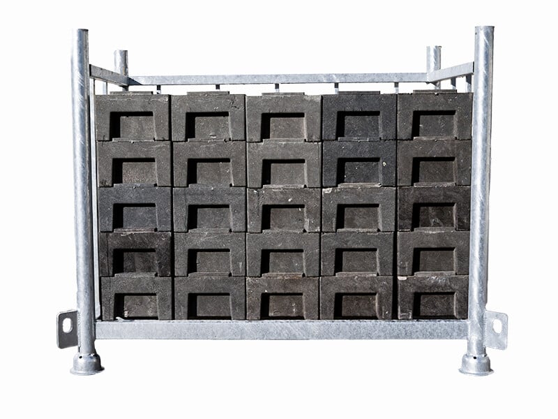 Bouwhekvoetenpallet + 25 voeten online kopen Visser Assen