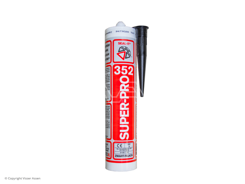 Montagekit Seal-it 352 SuperPro zwart 290 ml
