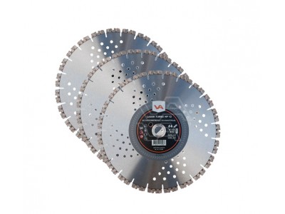 Diamantzaagblad VA TURBO Beton| Set 3 stuks